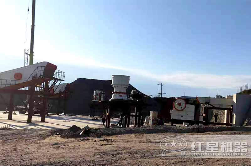 時產200噸花崗巖破碎用顎破+圓錐破 時產200噸花崗巖破碎用顎破+圓錐破