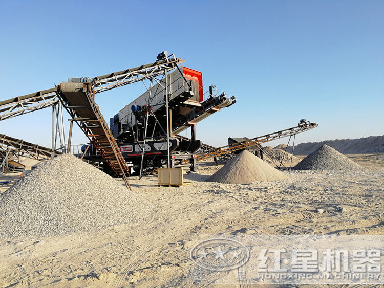 機(jī)制砂用戶現(xiàn)場(chǎng)，多個(gè)現(xiàn)場(chǎng)可提供就近安排參觀